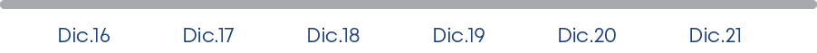 Dic 16 Dic 17 Dic 18 Dic 19 Dic 20 Dic 2