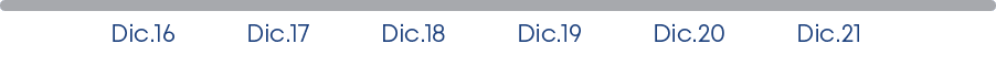 Dic 16 Dic 17 Dic 18 Dic 19 Dic 20 Dic 2