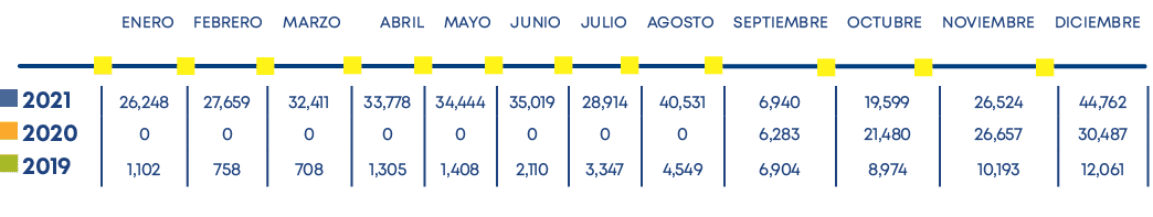  ,ENERO FEBRERO MARZO ABRIL MAYO JUNIO JULIO AGOSTO SEPTIEMBRE OCTUBRE NOVIEMBRE DICIEMBRE,2021 2020 201