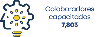 Colaboradores capacitados 7,80