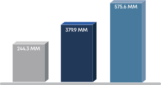 379.9 MM,244.3 MM,575.6 MM