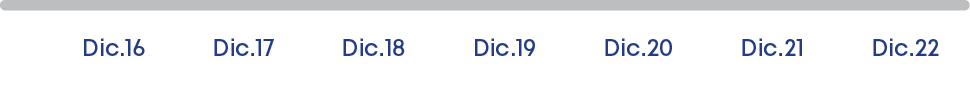 Dic.16 Dic.17 Dic.18 Dic.19 Dic.20 Dic.21 Dic.2