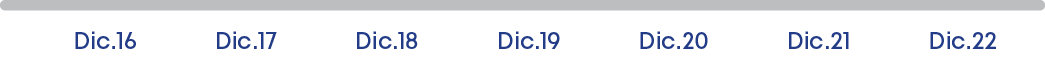 Dic.16 Dic.17 Dic.18 Dic.19 Dic.20 Dic.21 Dic.2