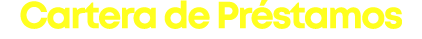 Cartera de Pr stamos