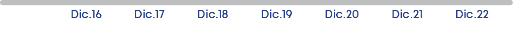 Dic.16 Dic.17 Dic.18 Dic.19 Dic.20 Dic.21 Dic.2