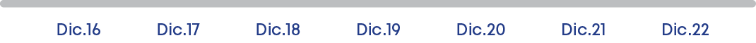 Dic.16 Dic.17 Dic.18 Dic.19 Dic.20 Dic.21 Dic.2