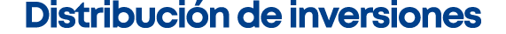 Distribuci n de inversiones