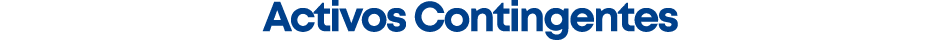 Activos Contingentes 