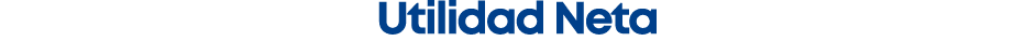 Utilidad Neta 