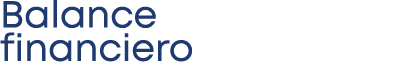 Balance financiero 