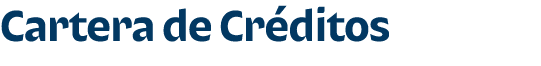 Cartera de Cr ditos