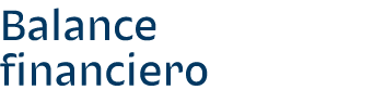 Balance financiero 