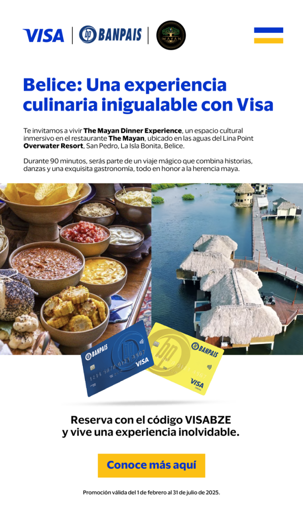 Vive la mejor experiencia culinaria en Belice